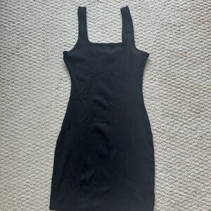 Hollister Black Square-Neck Mini Dress